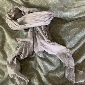 Grey scarf